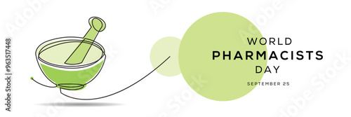 World Pharmacists Day, held on 25 September.