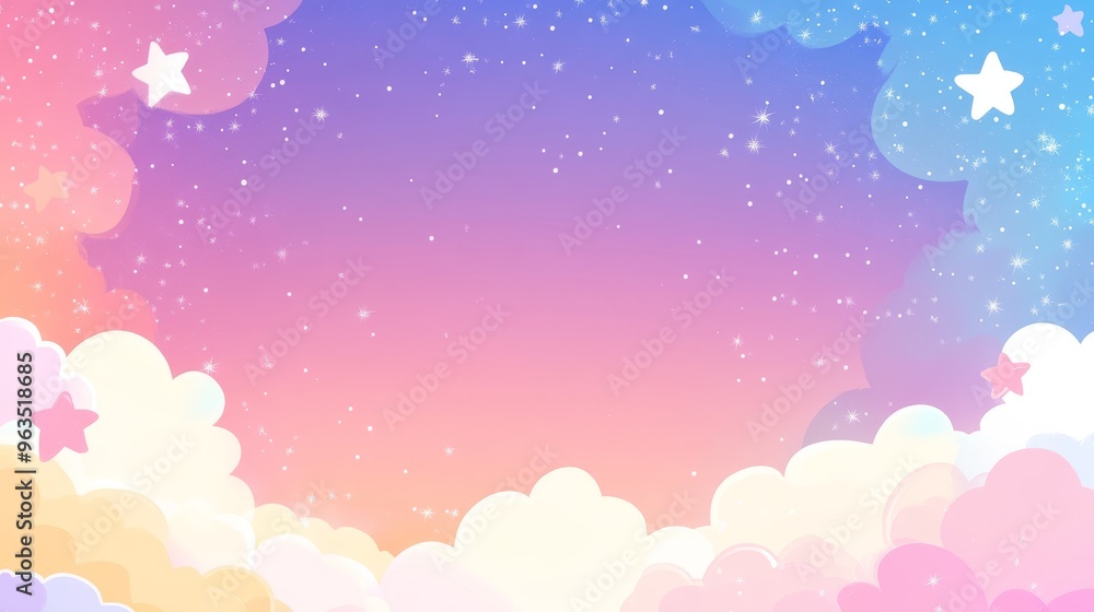 Imagine a serene pastel sky beautifully filled with fluffy clouds and twinkling stars, which creates a magical atmosphere that is truly perfect for romance as well as inspiring creativity in everyone Imagine a serene pastel sky beautifully filled with fluffy clouds and twinkling stars, which creates a magical atmosphere that is truly perfect for romance as well as inspiring creativity in everyone