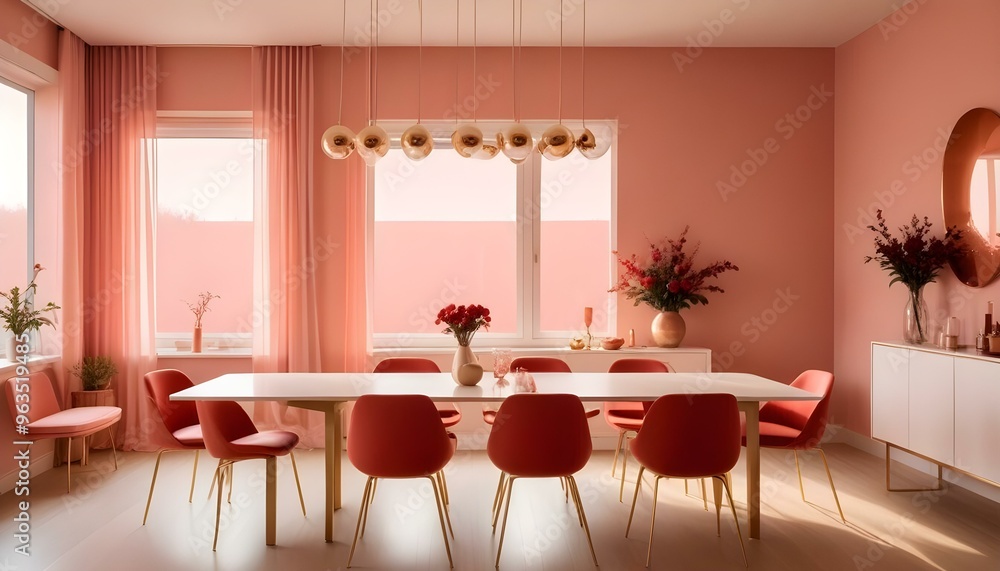 Photo interior modern design room 3d illustration Photo interior modern design room 3d illustration