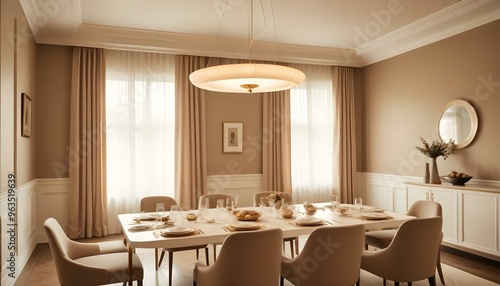 Wallpaper Mural Photo interior modern design room 3d illustration Torontodigital.ca