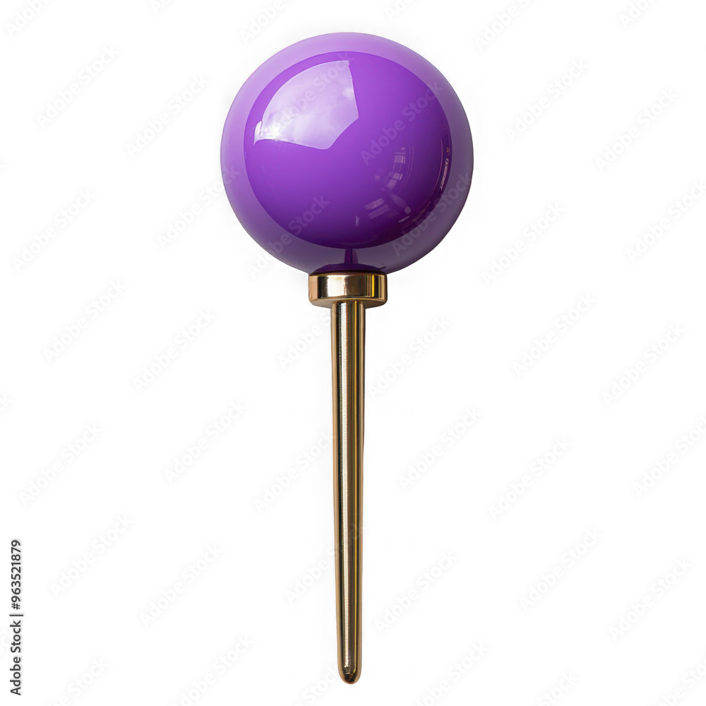 Purple pin isolated on a transparent background png file no background png file Purple pin isolated on a transparent background png file no background png file