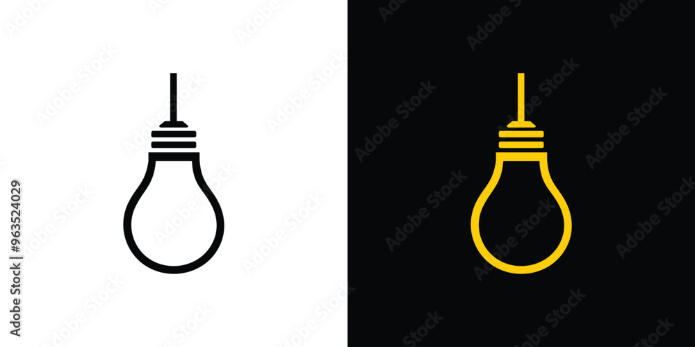 Light Bulb Icon Logo Design Inspiration. Symbol of Ideas and Inspiration. Light Bulb Icon Logo Design Inspiration. Symbol of Ideas and Inspiration.