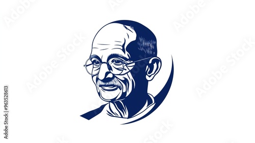 2nd October- gandhi jayanti vector illustration.vector