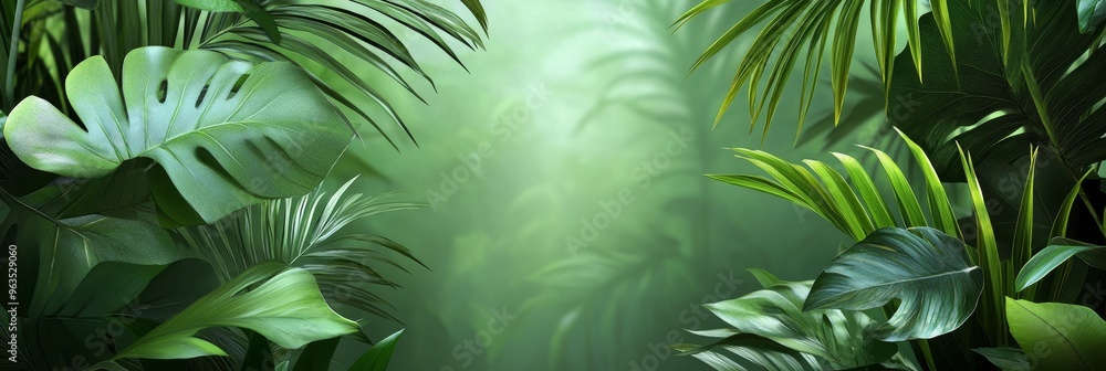 A vibrant illustration of a dense jungle landscape featuring lush green foliage, symbolizing nature, growth, abundance, tranquility, and the beauty of the natural world. A vibrant illustration of a dense jungle landscape featuring lush green foliage, symbolizing nature, growth, abundance, tranquility, and the beauty of the natural world.