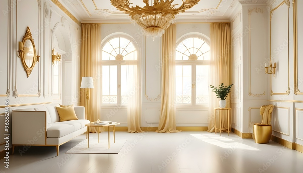 Photo interior modern design room 3d illustration Photo interior modern design room 3d illustration