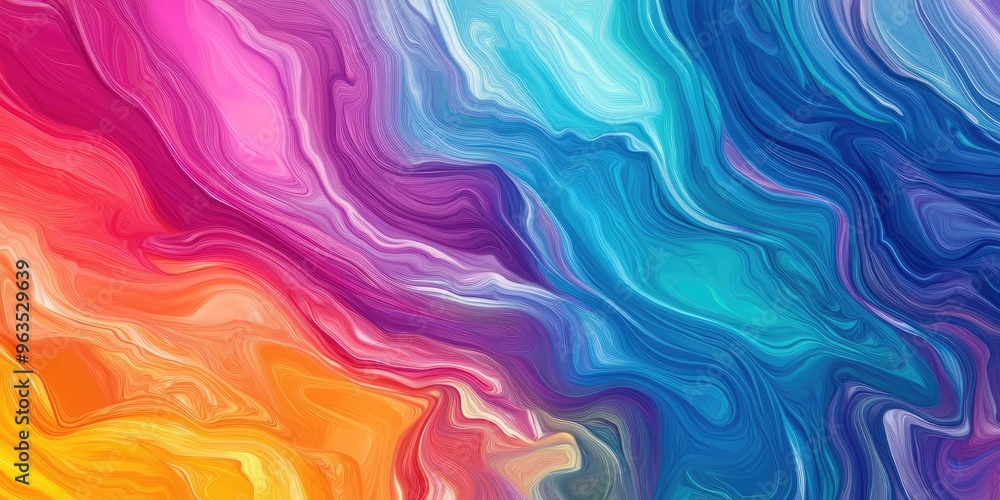 Colorful Background, AI generated illustration. Colorful Background, AI generated illustration.