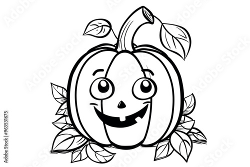 Halloween Pumpkin Coloring book