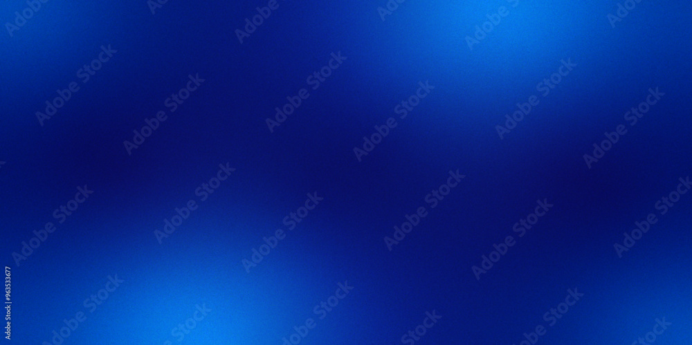 Obraz premium Pastel navy blue color gradient, ombre. Rough, grain, noise. gradient foil shimmer background texture dark royal blue grainy foil texture design. bright spots colorful.