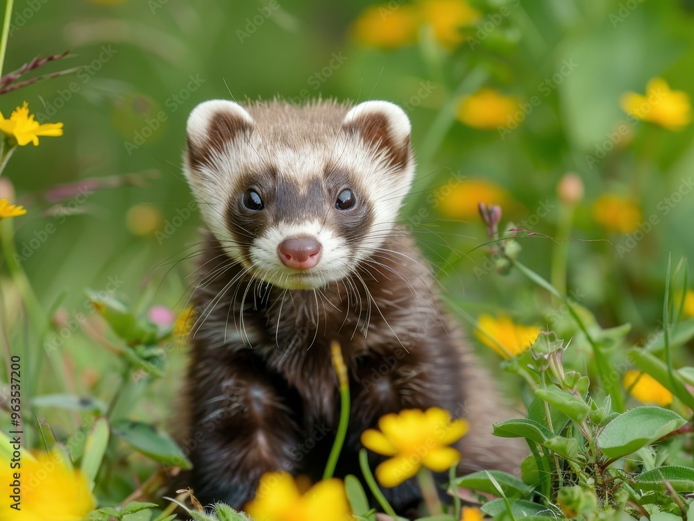 The ferret is a domesticated European polecat The ferret is a domesticated European polecat