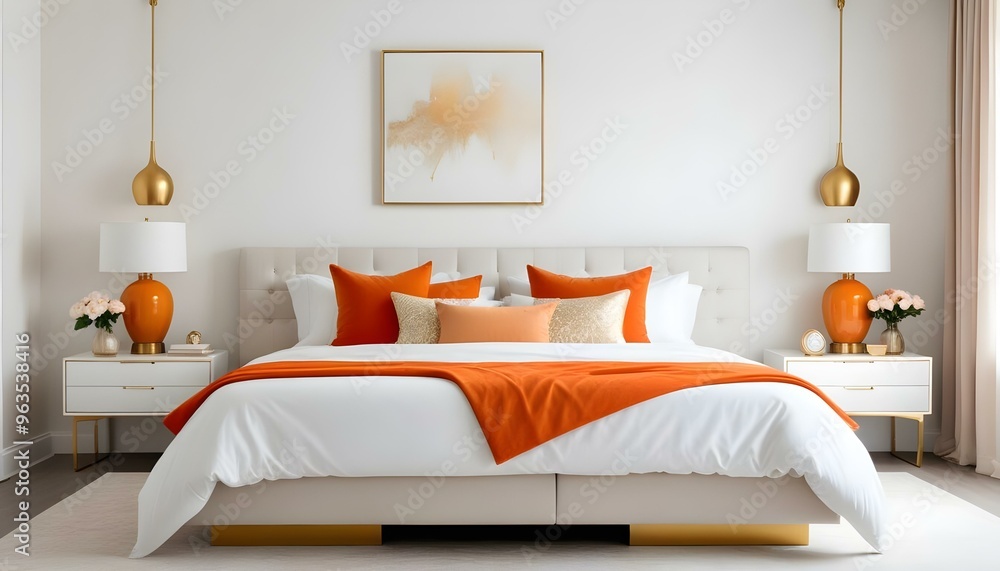 Photo interior modern design room 3d illustration Photo interior modern design room 3d illustration