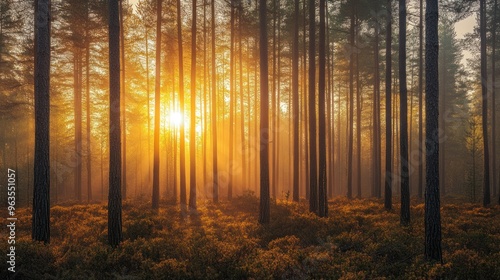 Sunlit Forest