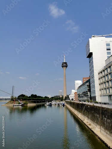 Der Fernsehturm in Düsseldorf photo