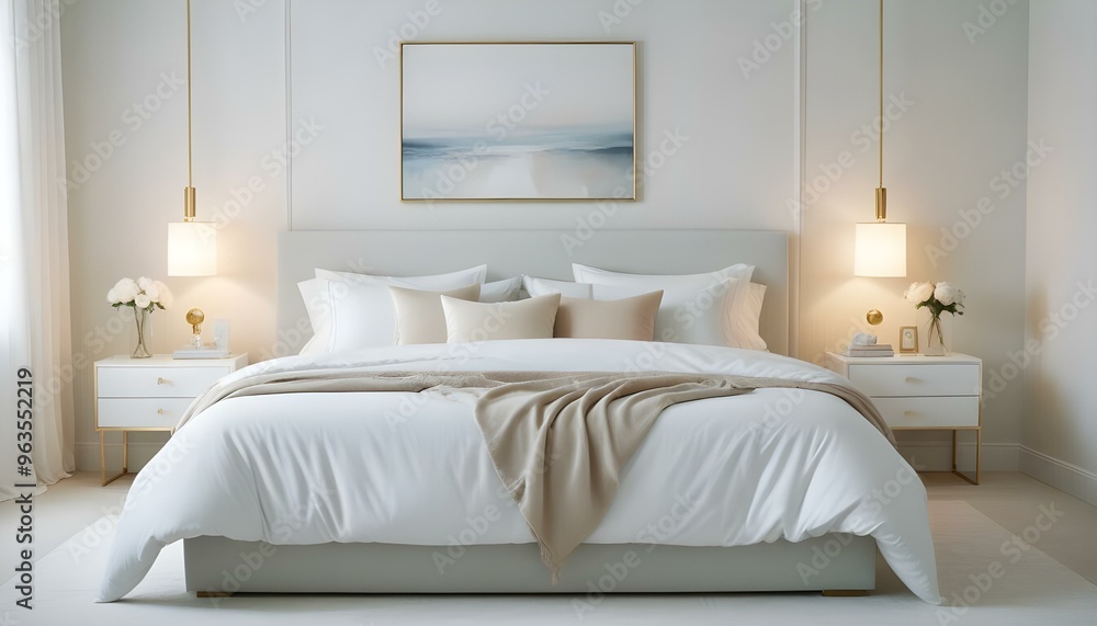 Photo interior modern design room 3d illustration Photo interior modern design room 3d illustration