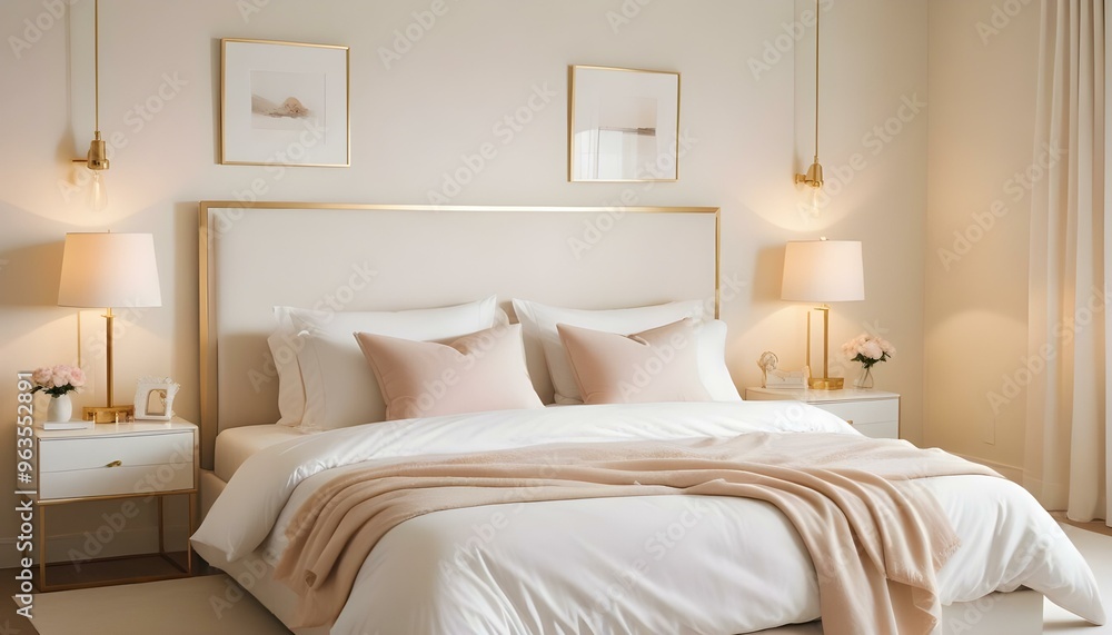 Photo interior modern design room 3d illustration Photo interior modern design room 3d illustration