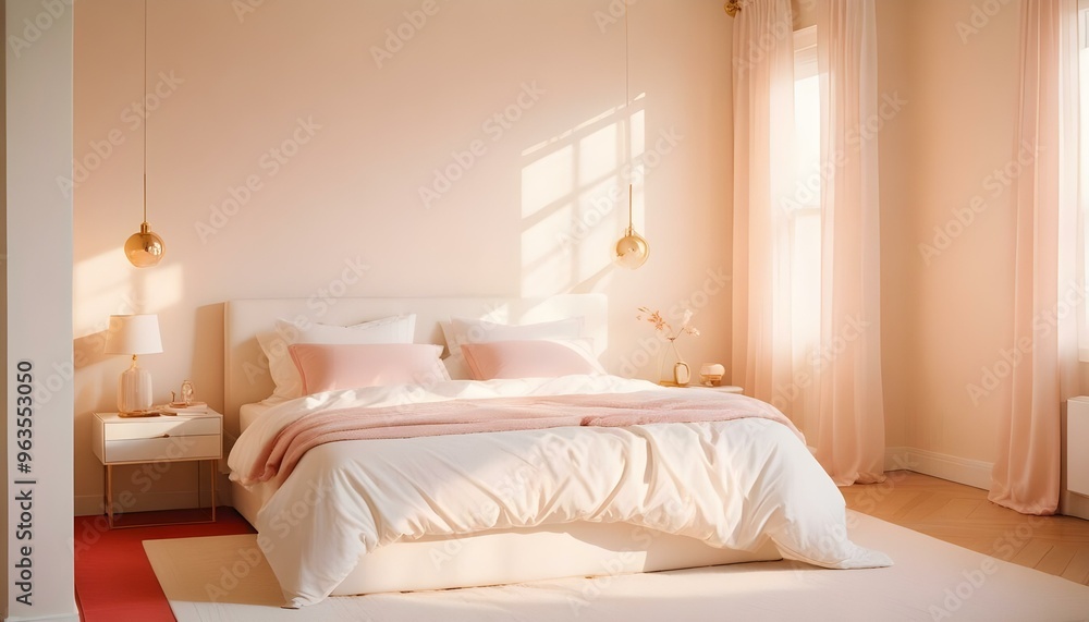 Photo interior modern design room 3d illustration Photo interior modern design room 3d illustration