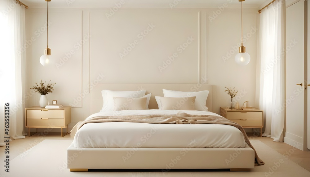 Photo interior modern design room 3d illustration Photo interior modern design room 3d illustration