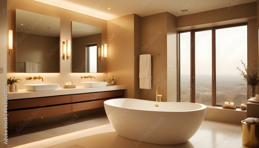 Photo interior modern design room 3d illustration Photo interior modern design room 3d illustration