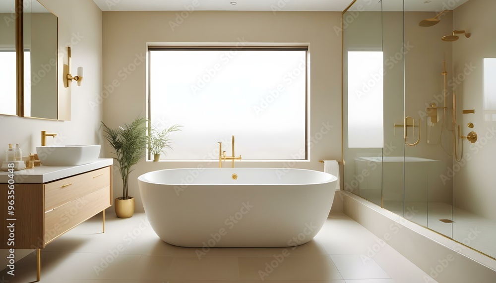 Photo interior modern design room 3d illustration