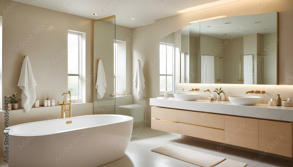 Photo interior modern design room 3d illustration Photo interior modern design room 3d illustration