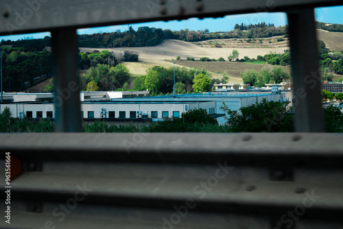 Wallpaper Mural Nature in guard rail Torontodigital.ca