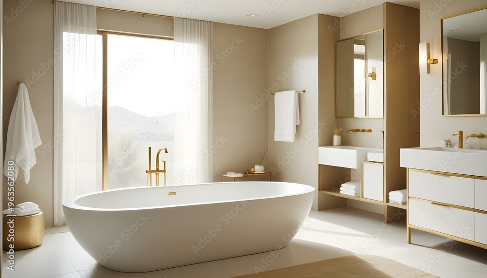 Photo interior modern design room 3d illustration Photo interior modern design room 3d illustration