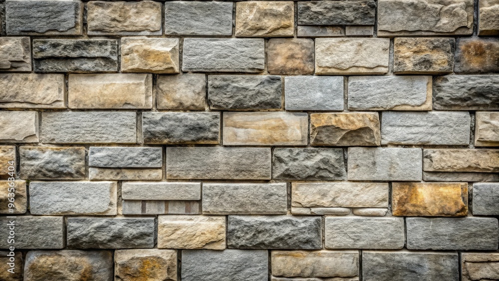Weathered gray stone blocks wall texture background Weathered gray stone blocks wall texture background