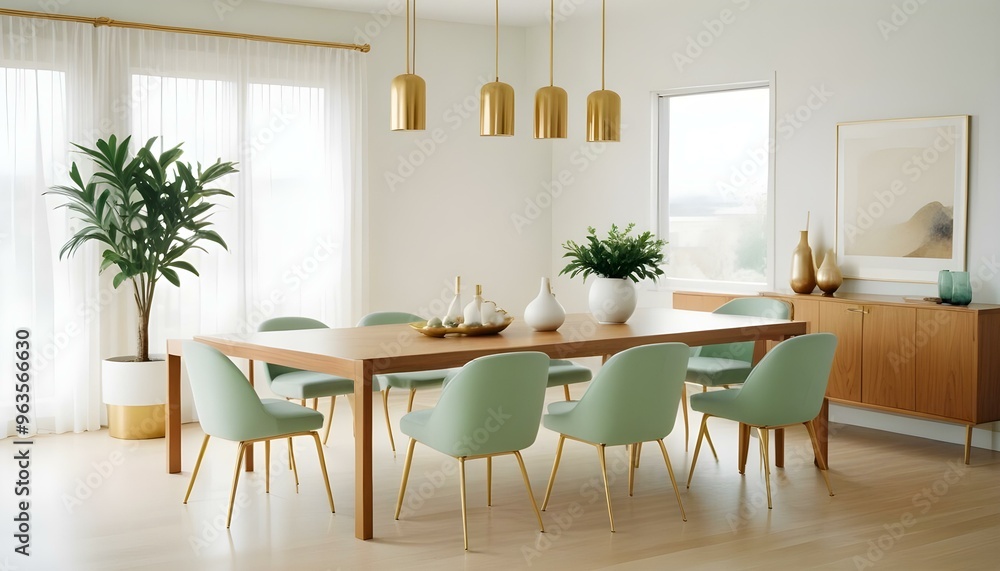 Photo interior modern design room 3d illustration Photo interior modern design room 3d illustration