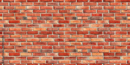 Red brick wall seamless background pattern for urban and industrial themed designs