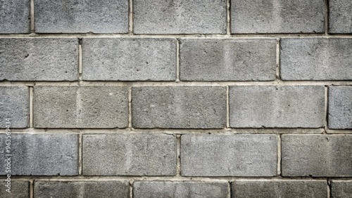 Wallpaper Mural Close-up texture of a cinderblock wall, perfect for backgrounds in design projects Torontodigital.ca