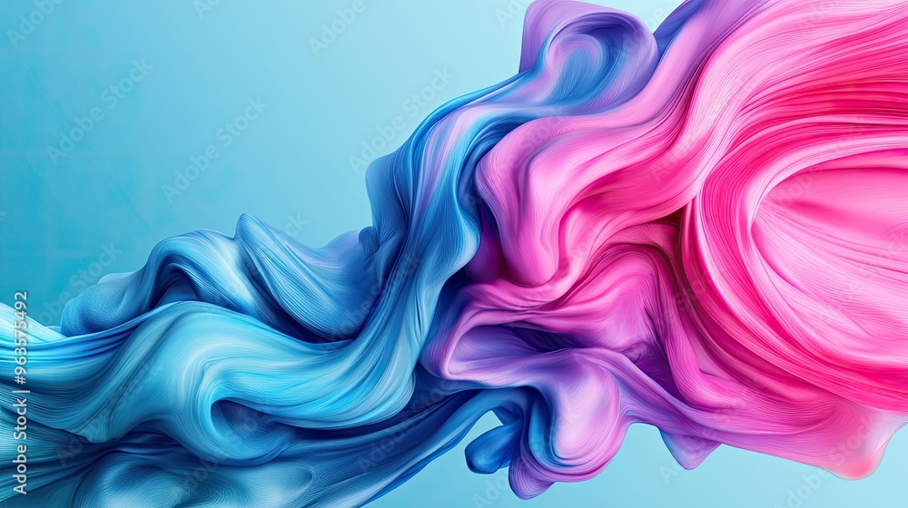 Vibrant swirl of pink and blue colors creating a dreamy abstract backdrop, perfect for art, design, or creative projects. Vibrant swirl of pink and blue colors creating a dreamy abstract backdrop, perfect for art, design, or creative projects.