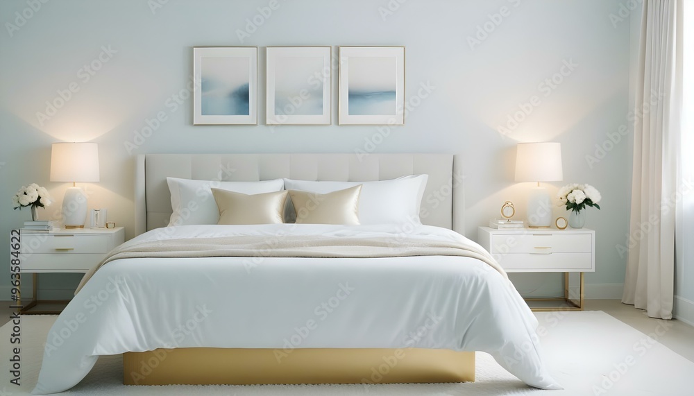 Photo interior modern design room 3d illustration Photo interior modern design room 3d illustration