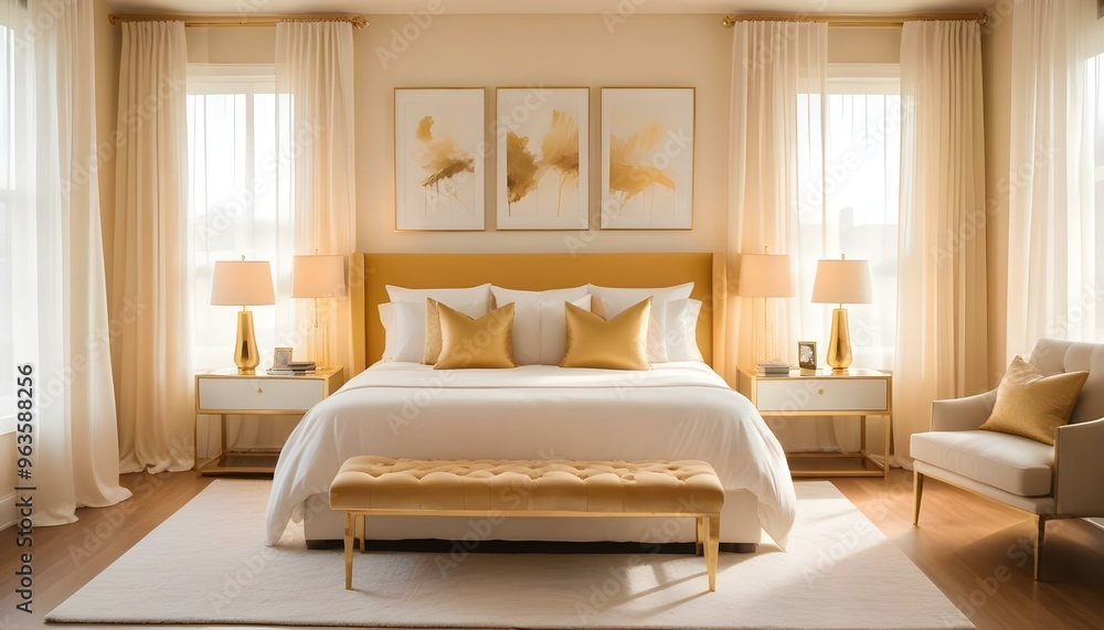 Photo interior modern design room 3d illustration; Photo interior modern design room 3d illustration;