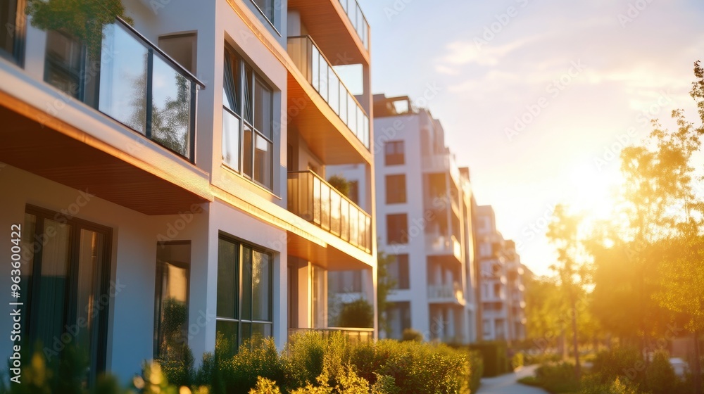 New multi-apartment development bathed in sunshine New multi-apartment development bathed in sunshine