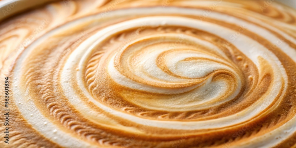 Abstract background of cappuccino and milk foam with a creamy texture Abstract background of cappuccino and milk foam with a creamy texture