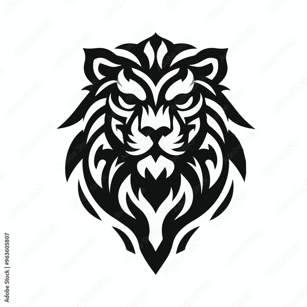 Obraz premium lion face