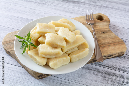 kluski ziemniaczane domowej roboty