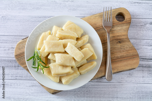 kluski ziemniaczane domowej roboty