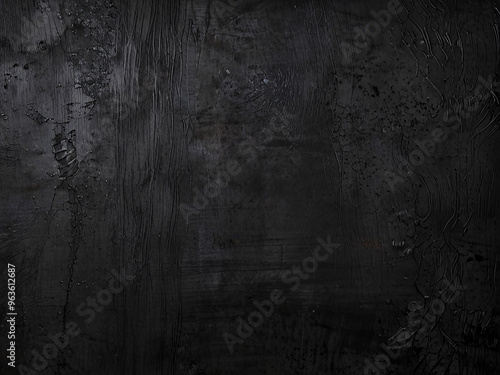 Dark tar and resin abstract grunge backdrop, black background texture graphic design element

