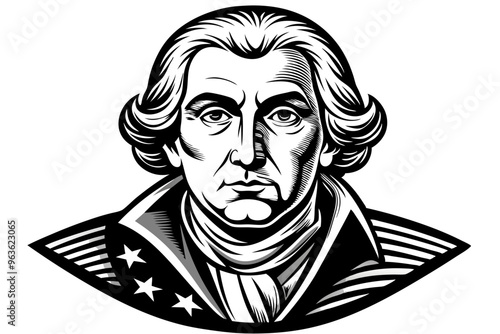 Veterans Day, a mature man with intelligent, wise eyes, a patriot, a humanist, AI Generation