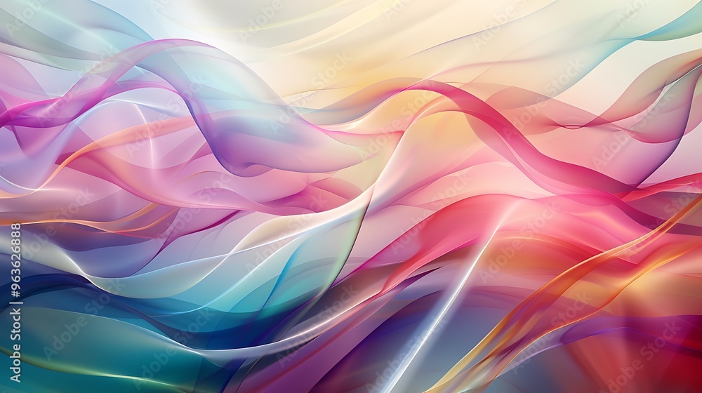 A lively and colorful abstract background representing the freshness of spring or summer, with flowing shapes and bright hues that celebrate the season. A lively and colorful abstract background representing the freshness of spring or summer, with flowing shapes and bright hues that celebrate the season.