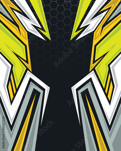Sublimation jersey abstract geometric wallpaper