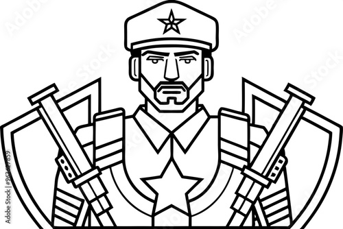 Veterans Day, Armed forces, Patriotism, Humanism, AI Generation