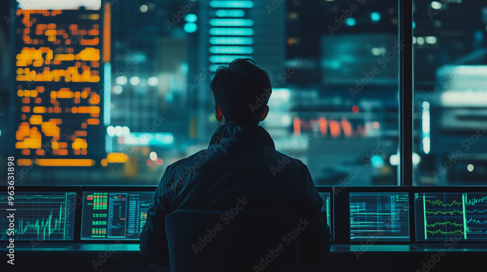 silhouette of a person in a airport silhouette of a person in a airport