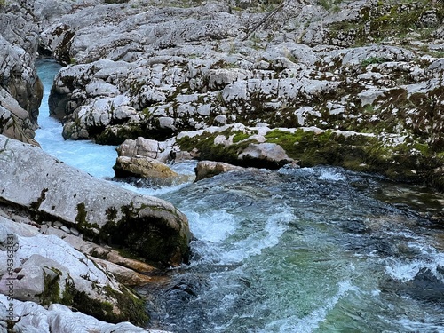 The Small Soča Gorge (Slovenia) - Kleine Soca-Schlucht oder Kleinen Soca-Tröge (Kleinen Soca-Troeg, Slowenien) - Mala korita Soče (Slovenija)