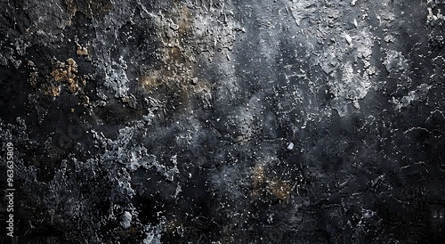 Wallpaper Mural Rough Dark Grunge Textured Concrete Background Torontodigital.ca