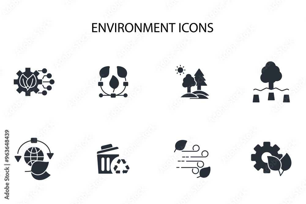 Environment icon set.vector.Editable stroke.linear style sign for use web design,logo.Symbol illustration. Environment icon set.vector.Editable stroke.linear style sign for use web design,logo.Symbol illustration.