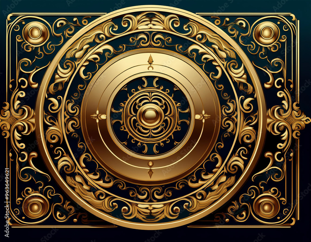 Obraz premium Retro Futuristic Background in a Dynamic Design