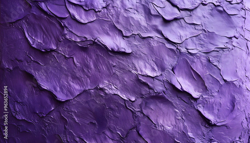 A close-up of a purple wall with a textured surface