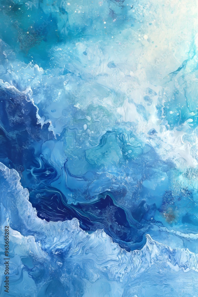 Majestic Alaska: An Enchanting Water Map Capturing the Beauty of Glaciers and Northern Lights Majestic Alaska: An Enchanting Water Map Capturing the Beauty of Glaciers and Northern Lights