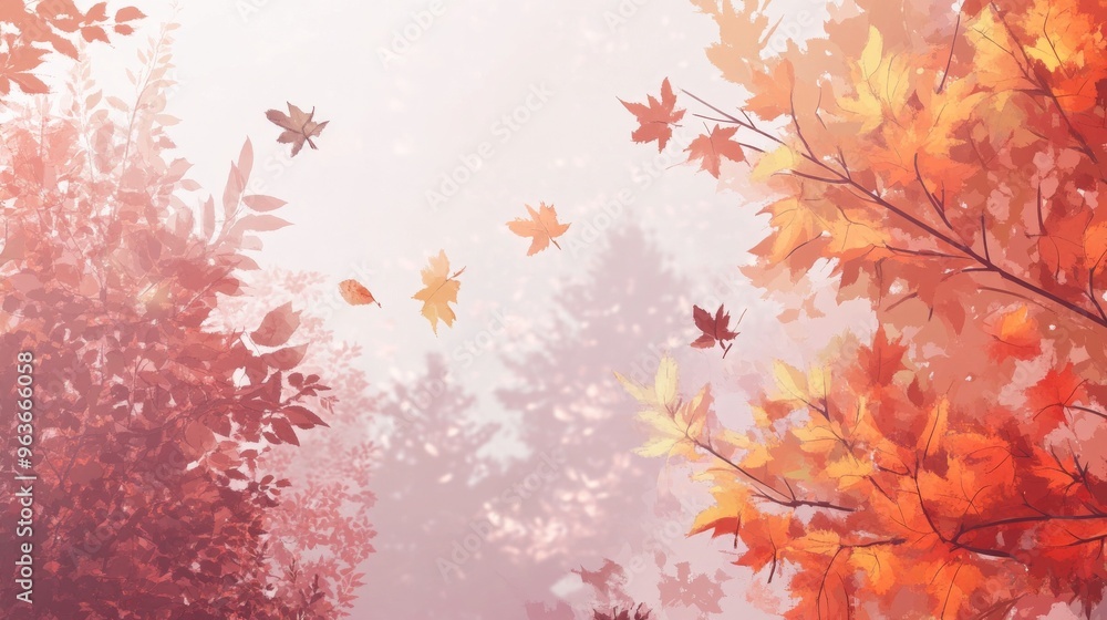 Autumn Serenity in Nature Autumn Serenity in Nature